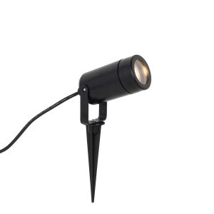 Adjustable Black Spike Light IP65 - Solo Eco