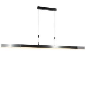 Adjustable Pendant Lamp Black Incl. Dimmable LED - Lamba