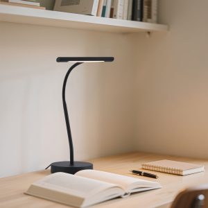 Art Deco Table Lamp Black incl. LED - Tableau