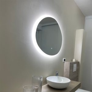 Bathroom Mirror 80cm with LED and Demister - Biba