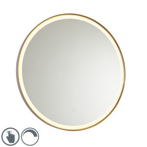Bathroom Mirror Rose Gold 70 cm Miral