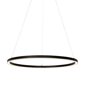 Black Pendant Light 80 cm Incl. LED 3-Step Dimmable - Girello