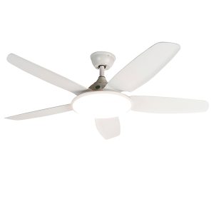 Ceiling Fan White 130cm incl. LED Dimmable with Remote Control - Vifte