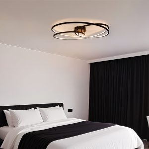 Ceiling Light Black 78 cm Incl. LED 3 Step Dimmable - Rowin