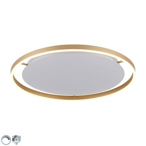 Ceiling Light Brass 60 cm Incl. LED 3-Step Dimmable - Zlatan