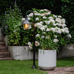Classic Outdoor Lantern Black 125 cm IP44 - Daphne