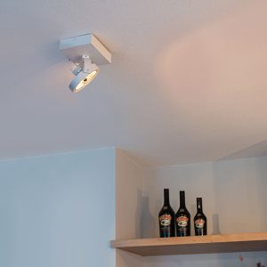 Design Ceiling Spotlight White Rotatable and Tiltable - Go