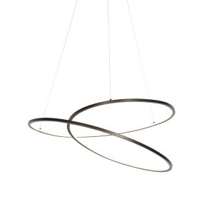 Design Pendant Light Bronze 72 cm Incl. LED 3-Step Dimmable - Rowan