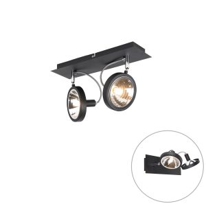 Design Spot Black 2-Light Adjustable - Nox