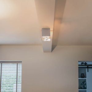 Design Spotlight White Rectangular AR111 2-Light - Box