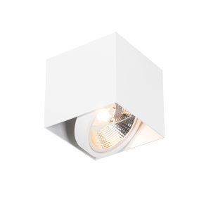 Design Surface-Mounted Spotlight White Square GU10 111mm - Box