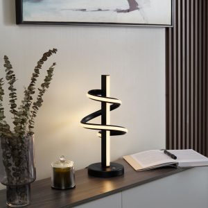 Design Table Lamp Black Incl. LED Dimmable - Rolla