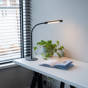 Design Table Lamp Black Incl. LED with Touch Dimmer - Palka