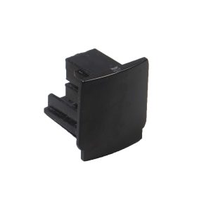 End Cap for 3-Phase Track Black - 3-Phase