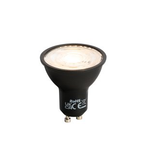 GU10 Dimmable LED Bulb Black 6W 500LM 2700K