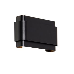 Industrial Wall Light Black 2-Light - Coen