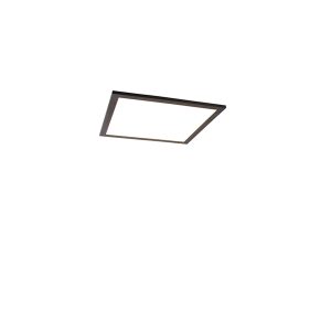 LED Panel Black 40 cm Incl. LED with Remote Control - Live