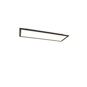 LED Panel Black 80 cm incl. LED with Remote Control - Live