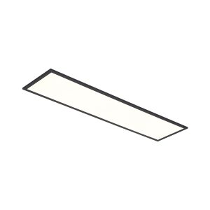 LED Panel Black Rectangular Incl. LED 3-Step Dimmable - Reeves