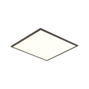 LED Panel Black Square Incl. LED 3-Step Dimmable - Reeves