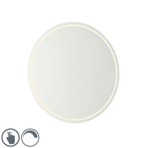Modern Bathroom Mirror 60 cm Incl. LED and Touch Dimmer - Sebas