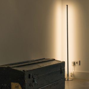 Modern Floor Lamp Chrome Incl. LED 3-Step Dimmable - Line-up