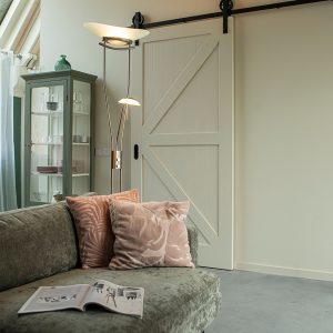 Modern Floor Lamp Steel Incl. LED and Dimmer - Lexus