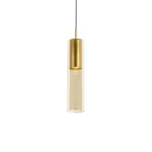 Modern Gold Pendant Light for 1-Phase Track System - Iconic Lloyd