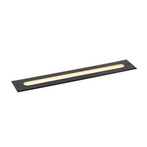 Modern Ground Spot Black 50 cm Incl. LED IP65 - Eline