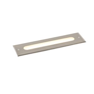 Modern Ground Spot Steel 30 cm Incl. LED IP65 - Eline