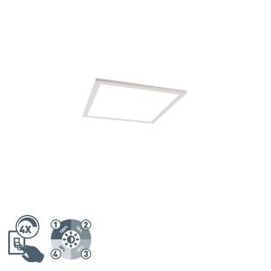 Modern LED Panel White 40 cm Incl. LED 4-Step Dimmable - Liv