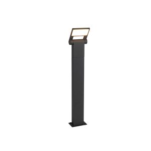 Modern outdoor pole gray incl. LED IP54 - Zane