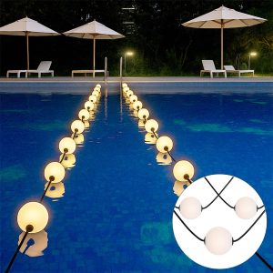 Modern Outdoor String Lights 16M Incl. LED 28-Lights - Malai