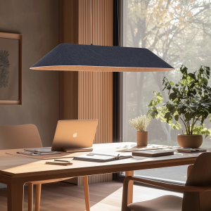 Modern Pendant Lamp Black with Grey Interior Incl. LED 3-Step Dimmable - Dani