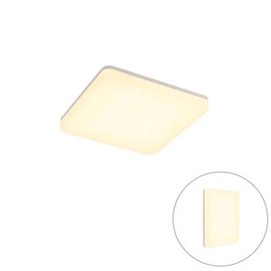 Modern Square Ceiling Light Incl. LED - Plater