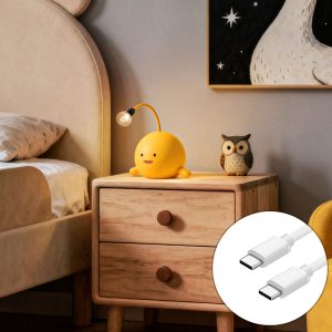 Modern Table Lamp Yellow Incl. LED Rechargeable - Bulby
