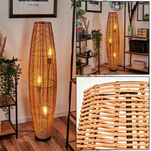 MULSTRAND Floor Lamp Ecru, black, 3-light sources