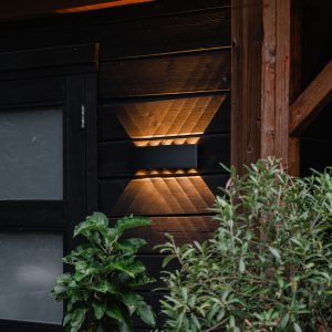 Outdoor Wall Light Black Incl. LED 10-Lights IP54 - Silly