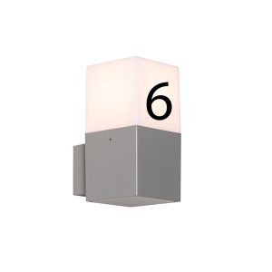 Outdoor Wall Light with House Number - Denmark