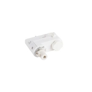 Pendant Lamp Adapter for 3-Phase Track White - 3-Phase