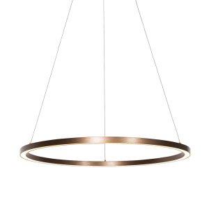 Pendant Lamp Bronze 80 cm incl. LED 3-Step Dimmable - Girello