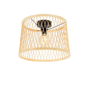 Rustic Outdoor Ceiling Light Rattan 40 cm IP44 - Calamus