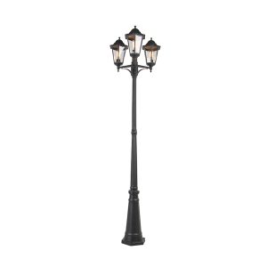 Rustic Outdoor Lantern Black IP44 - New Orleans