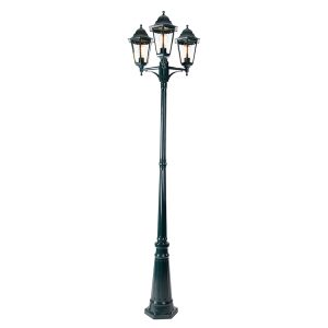 Rustic Outdoor Lantern Dark Green 3-Light IP44 - New Orleans