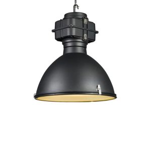 Smart Industrial Pendant Light Black 53 cm Incl. A60 Wifi - Sicko