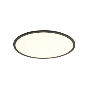 Smart LED Panel Black 60cm incl. LED Dim to Warm with Remote Control - Knob