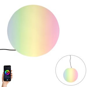 Smart Outdoor Lamp White 45 cm IP65 incl WiFi A60 - Nura
