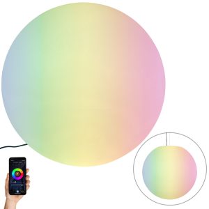Smart Outdoor Lamp White 77 cm IP65 incl WiFi A60 - Nura
