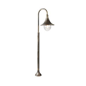 Smart Outdoor Lantern Antique Gold 125 cm IP44 Incl. WiFi A60 - Daphne