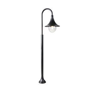 Smart Outdoor Lantern Black 125 cm IP44 Incl. Wifi A60 - Daphne